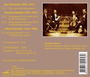 Produktbild: Borodin Quartet: Russische Kammermusik