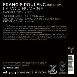 Produktbild: Poulenc: La Voix humaine,Fian&iquest;ailles pour rire