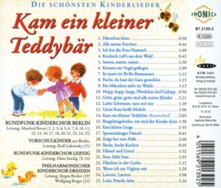 Produktbild: Kam ein kleiner Teddyb&auml;r...