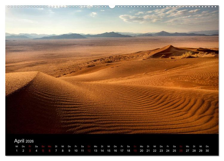 Produktbild: Das Licht Namibias (hochwertiger Premium Wandkalender 2026 DIN A2 quer), Kunstdruck in Hochglanz