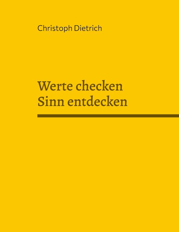 Produktbild: Werte checken Sinn entdecken