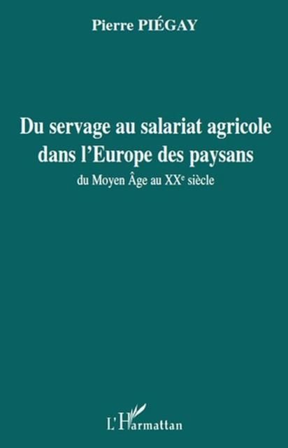 Produktbild: Du servage au salariat agricole dans ...