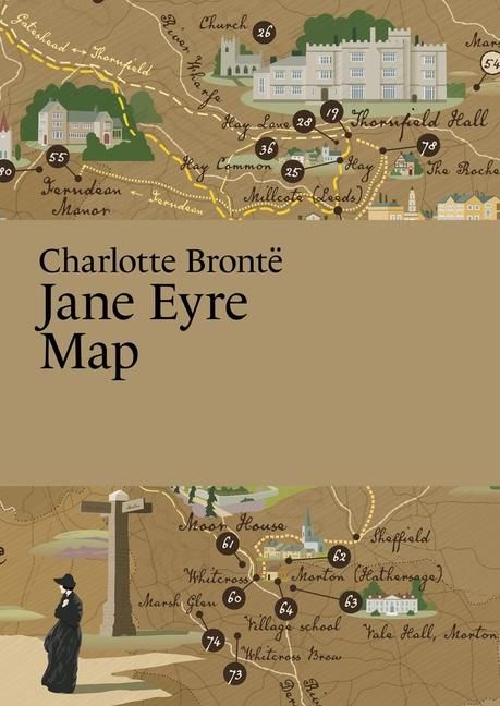 Produktbild: Charlotte Bronte: Jane Eyre Map