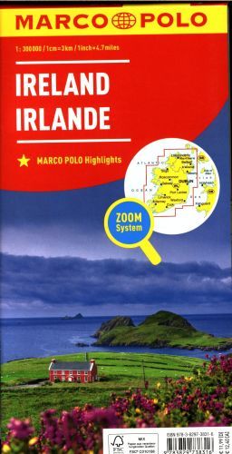Produktbild: MARCO POLO L&auml;nderkarte Irland 1:300.000