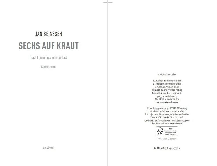 Produktbild: Sechs auf Kraut