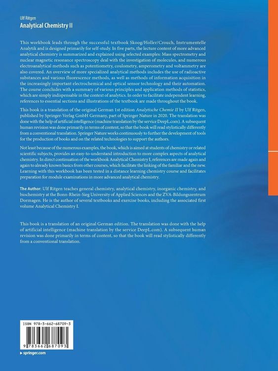 Produktbild: Analytical Chemistry II