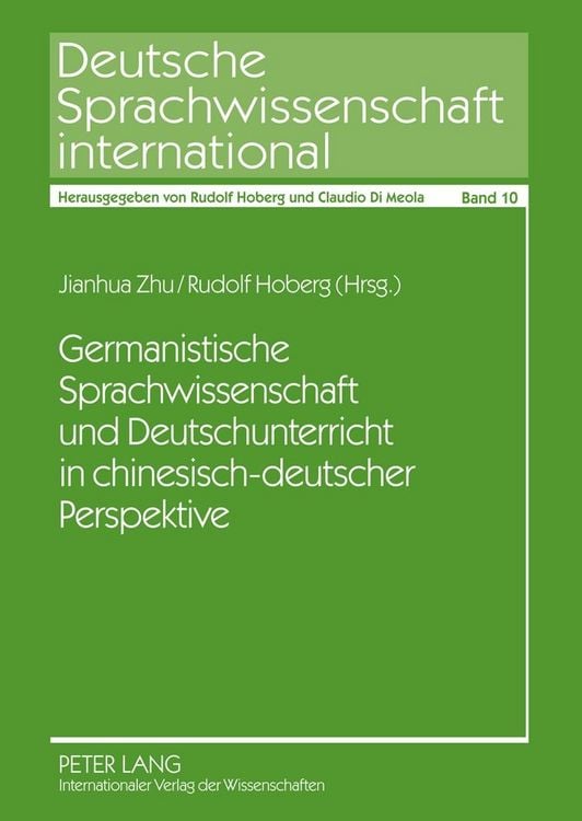 Produktbild: Germanistische Sprachwissenschaft und Deutschunterricht in chinesisch-deutscher Perspektive