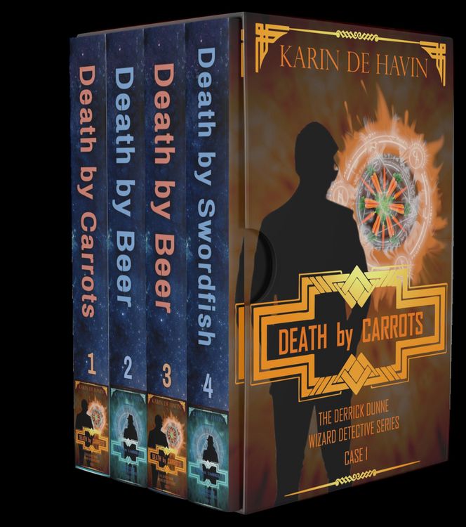 Produktbild: The Wizard Detective Derrick Dunne Boxsett: A Wizard Detective Paranormal Romance (The Wizard Detective Derrick Dunne Series, #5)