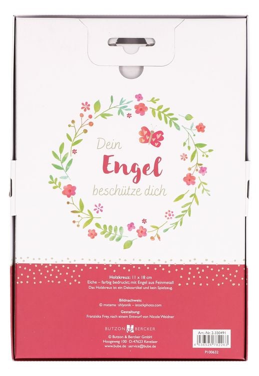 Produktbild: Kinderholzkreuz - Dein Engel besch&uuml;tze dich