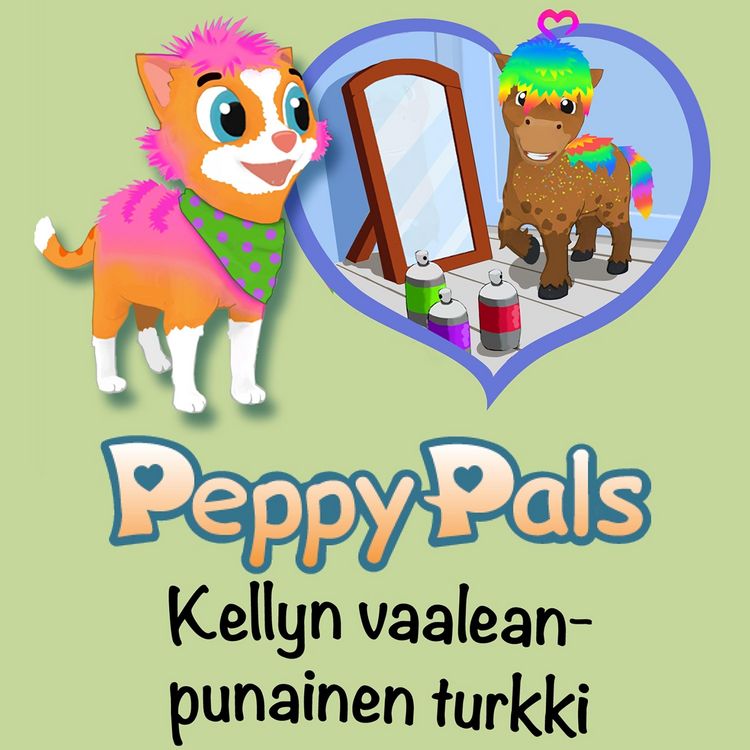 Produktbild: Peppy Pals: Kellyn vaaleanpunainen turkki