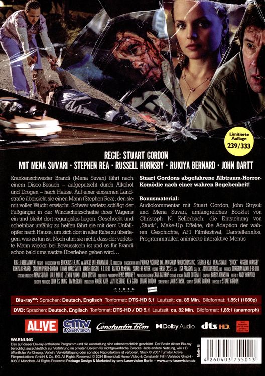Produktbild: Stuck (Limitiertes Mediabook - Cover B)