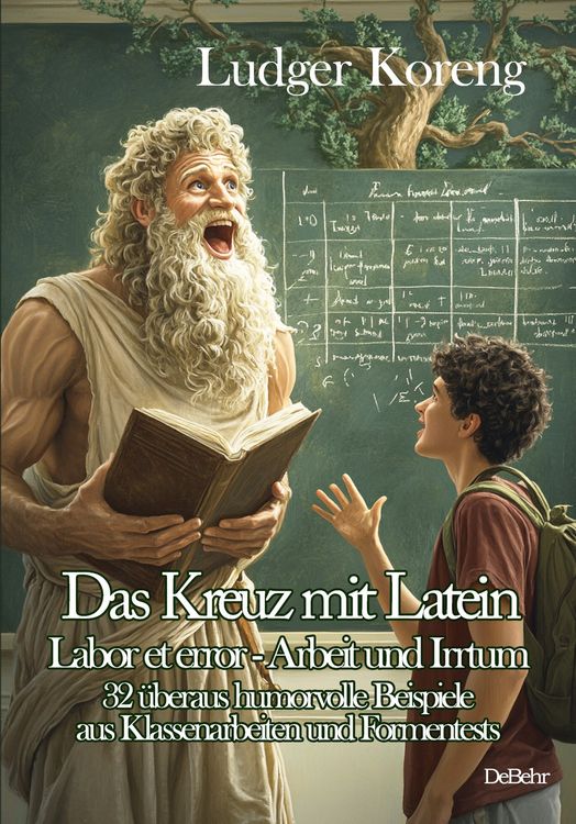 Produktbild: Das Kreuz mit Latein - Labor et error - Arbeit und Irrtum - 32 &uuml;beraus humorvolle Beispiele aus Klassenarbeiten und Formentests