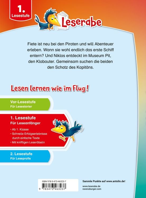 Produktbild: Leserabe Sonderausgaben - Die besten Leseraben-Piratengeschichten