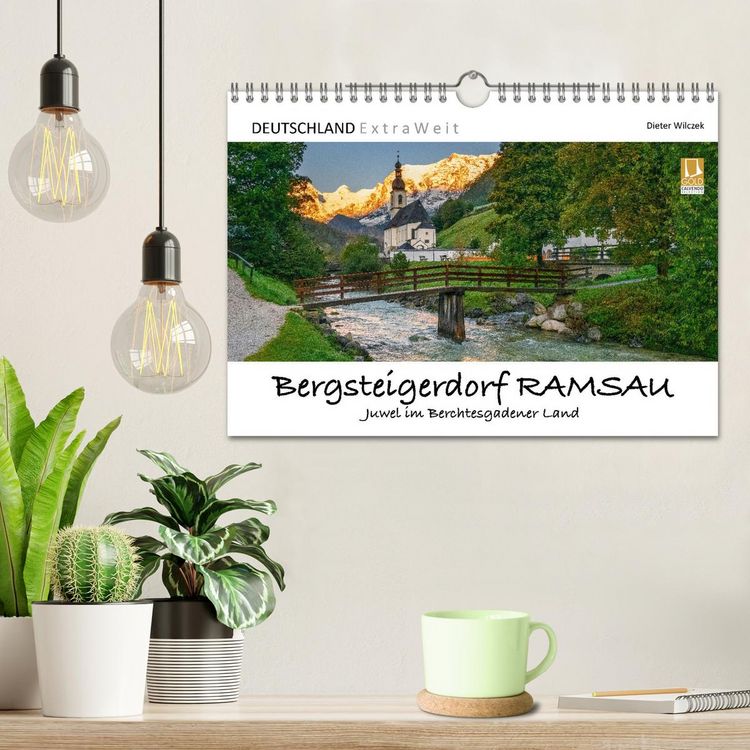 Produktbild: Bergsteigerdorf RAMSAU - Juwel im Berchtesgadener Land (Wandkalender 2026 DIN A4 quer), CALVENDO Monatskalender