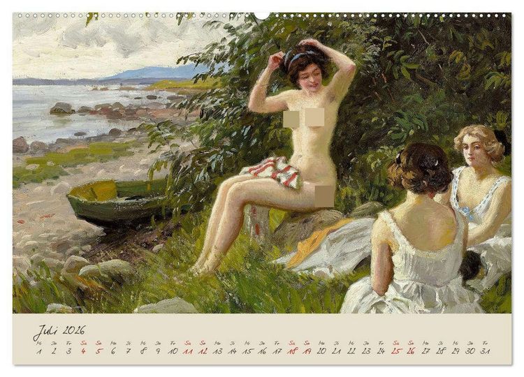 Produktbild: Strandgef&uuml;hle (Wandkalender 2026 DIN A2 quer), CALVENDO Monatskalender