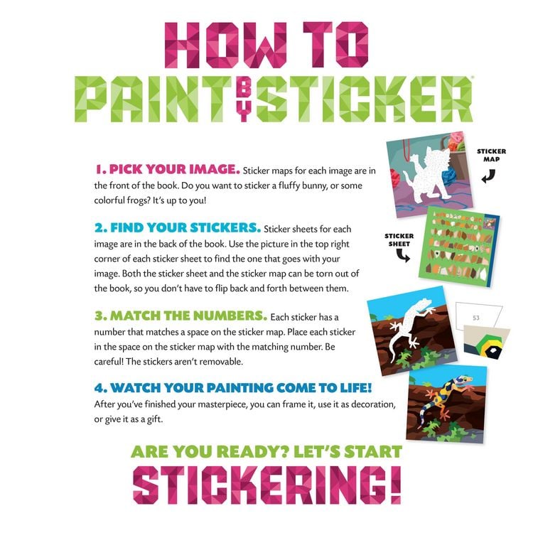 Produktbild: Paint by Sticker Kids: Pets