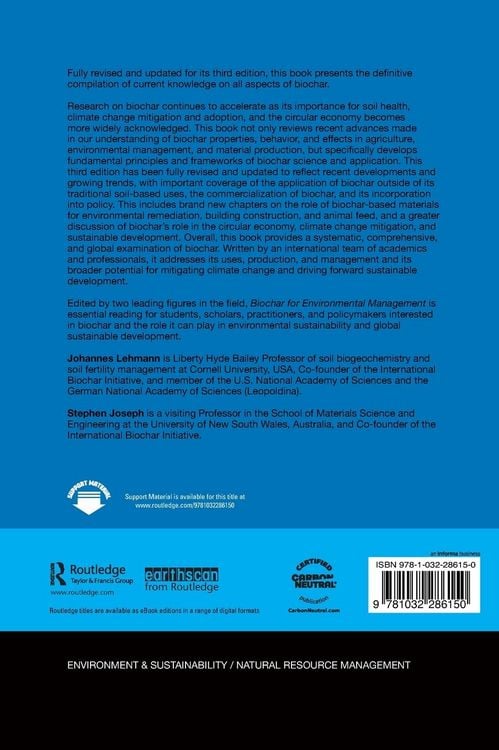 Produktbild: Biochar for Environmental Management