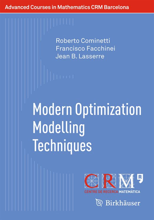 Produktbild: Modern Optimization Modelling Techniques