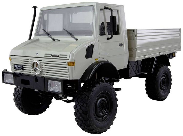 Produktbild: Amewi 22631 Unimog Basic, hellgrau 1:12 Elektro RC Modell-LKW RtR
