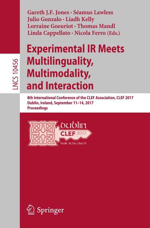 Produktbild: Experimental IR Meets Multilinguality, Multimodality, and Interaction