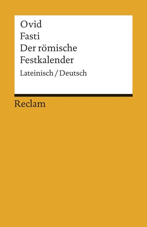Bild vom Artikel Fasti / Der römische Festkalender vom Autor Ovid