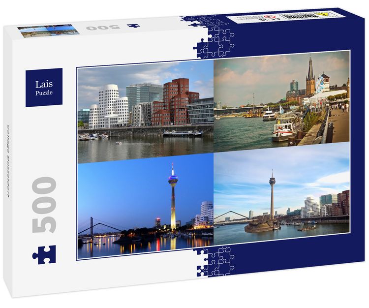 Produktbild: Lais Puzzle Collage D&uuml;sseldorf 500 Teile