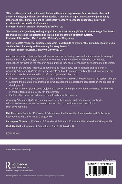 Produktbild: Changing Education Systems