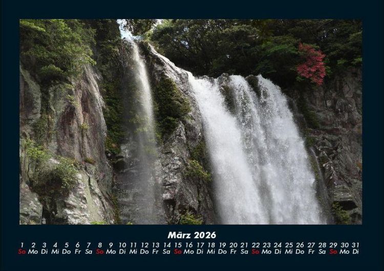 Produktbild: Wasserf&auml;lle 2026 Fotokalender DIN A4