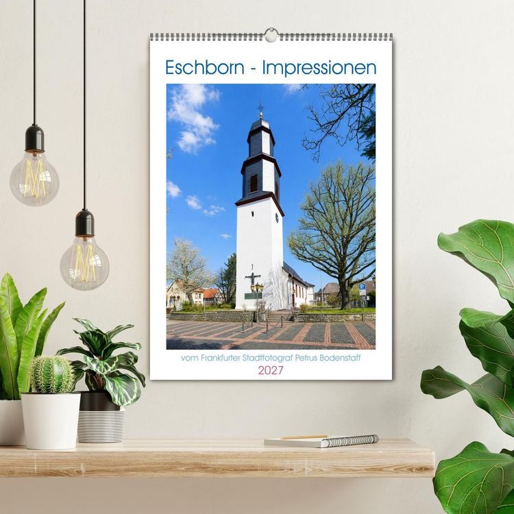Produktbild: Eschborn - Impressionen (Wandkalender 2027 DIN A2 hoch), CALVENDO Monatskalender