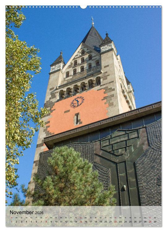 Produktbild: Kirchen in K&ouml;ln - Highlights und Geheimtipps (hochwertiger Premium Wandkalender 2026 DIN A2 hoch), Kunstdruck in Hochglanz