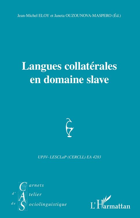 Produktbild: Langues collat&eacute;rales en domaine slave