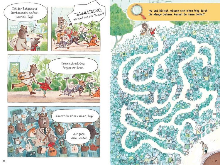 Produktbild: Ivy und B&auml;rlock Holmes. Fall 1: Die r&auml;tselhafte Blume