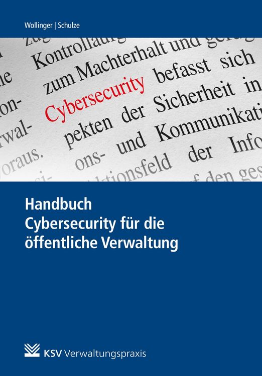 Produktbild: Handbuch Cybersecurity f&uuml;r die &ouml;ffentliche Verwaltung