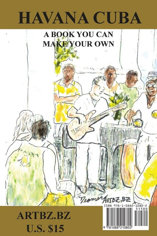 Produktbild: Sketchbook Havana Cuba