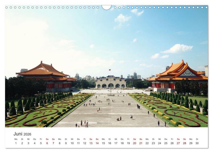 Produktbild: Taiwan - Die wundervolle Insel in Asien. (Wandkalender 2026 DIN A3 quer), CALVENDO Monatskalender