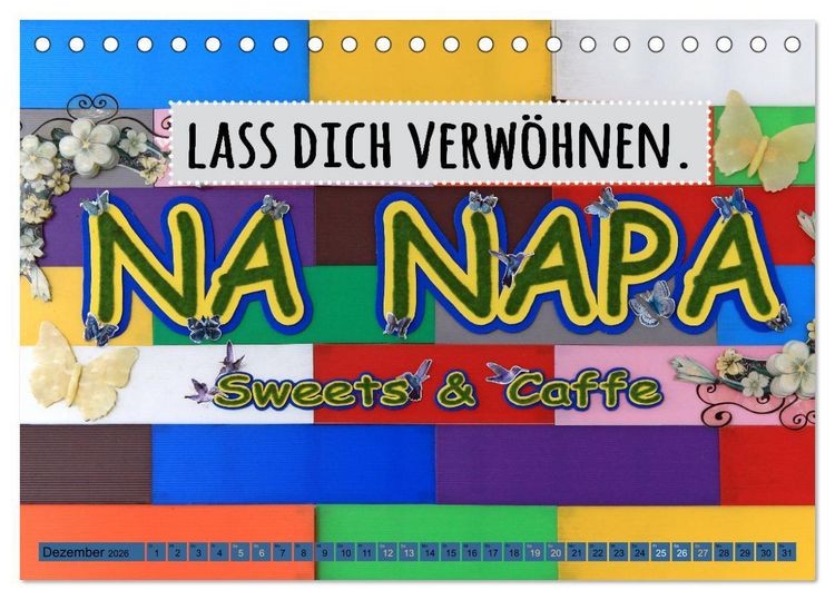 Produktbild: Enjoy your life - Genie&szlig;e das Leben (Tischkalender 2026 DIN A5 quer), CALVENDO Monatskalender