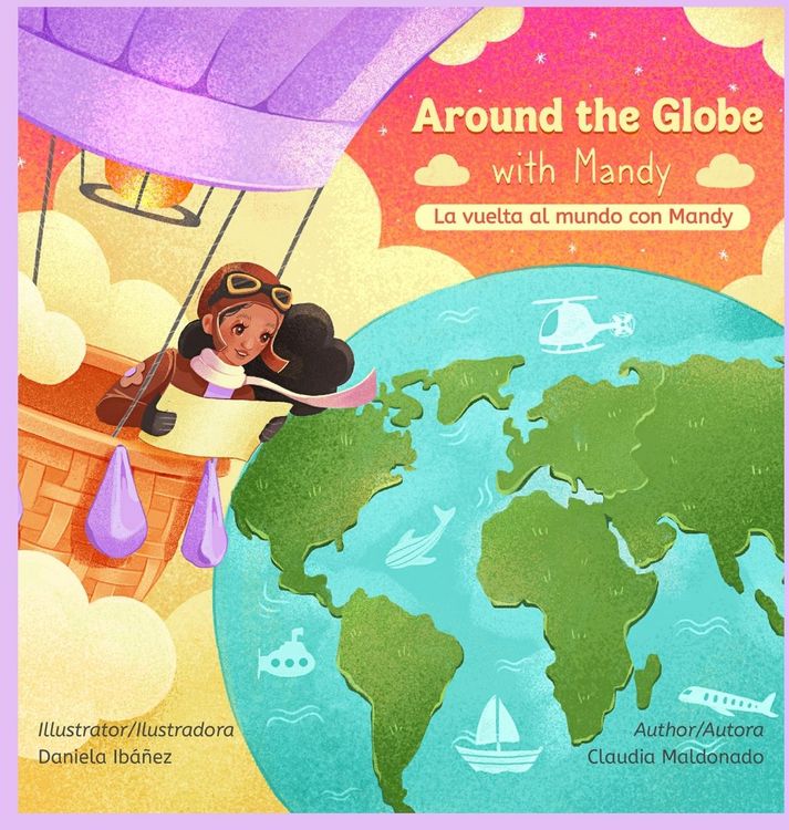 Produktbild: Around the Globe with Mandy/ La vuelta al mundo con Mandy Bilingual