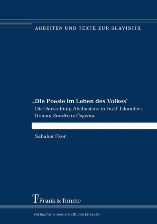 Produktbild: „Die Poesie im Leben des Volkes“