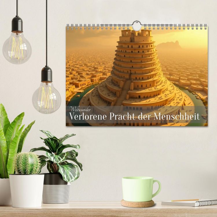 Produktbild: Weltwunder - Verlorene Pracht der Menschheit (Wandkalender 2026 DIN A4 quer), CALVENDO Monatskalender