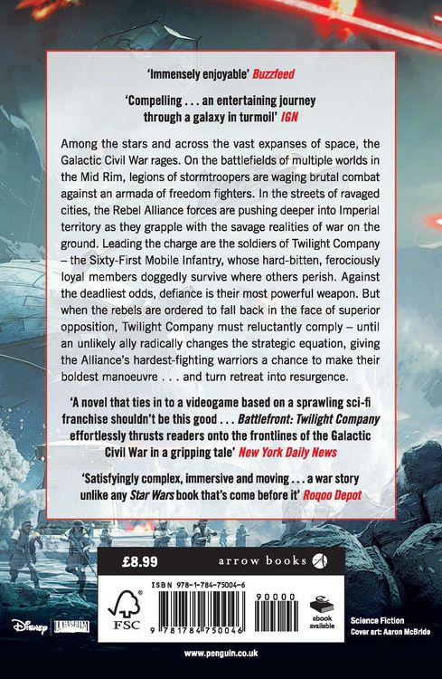 Produktbild: Star Wars: Battlefront: Twilight Company