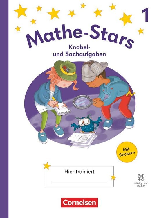 Bild vom Artikel Mathe-Stars 1. Schuljahr - Knobel- und Sachaufgaben Ausgabe 2025 - Übungsheft vom Autor 