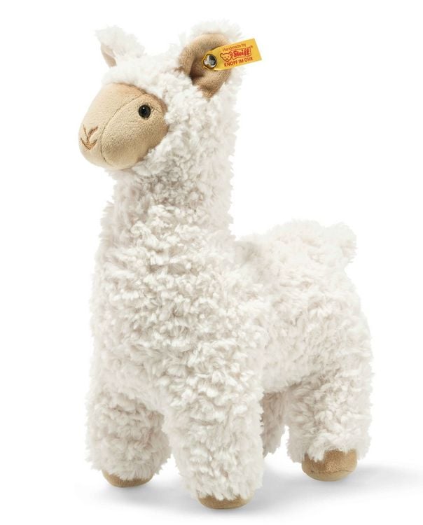 Produktbild: Steiff 069543 - Leandro Lama, stehend, wei&szlig;, Pl&uuml;sch, 29 cm