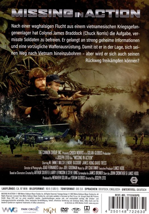 Produktbild: Missing in Action