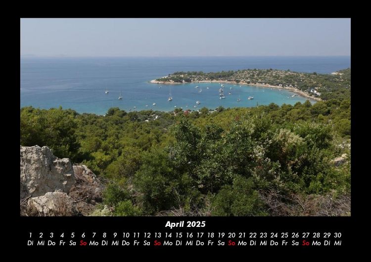 Produktbild: Kroatien 2025 Fotokalender DIN A3