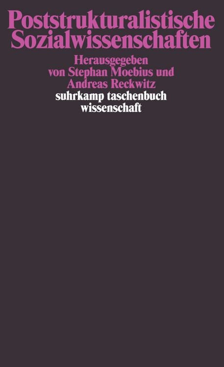 Produktbild: Poststrukturalistische Sozialwissenschaften