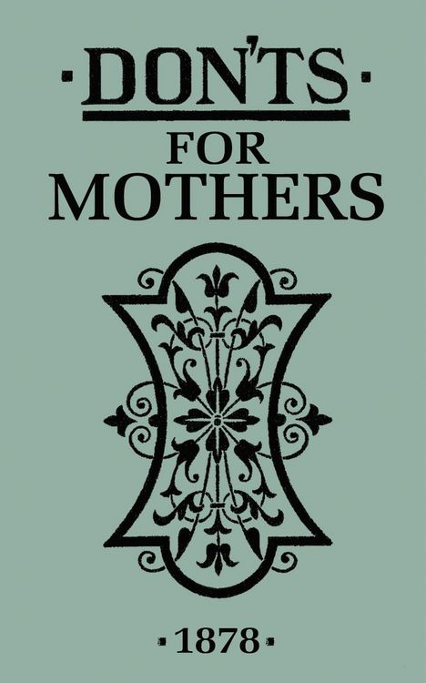 Produktbild: Don'ts for Mothers