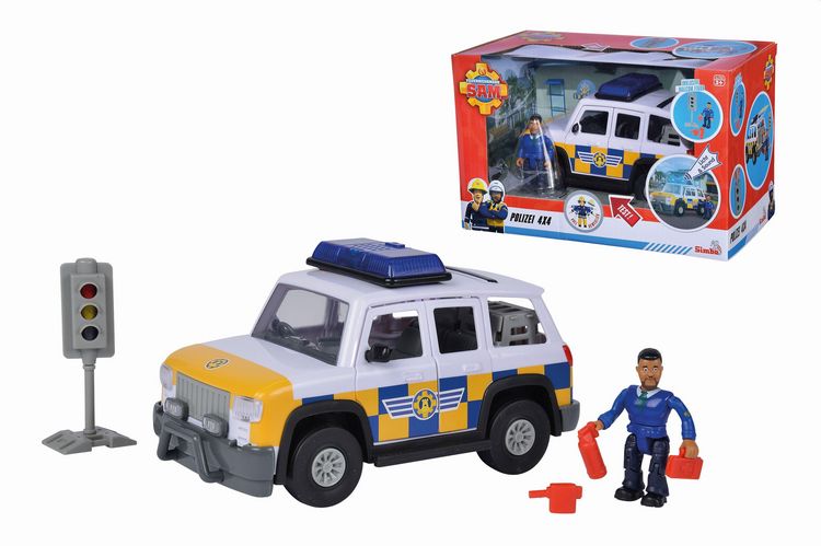 Produktbild: Sam Polizeiauto 4x4 mit Figur