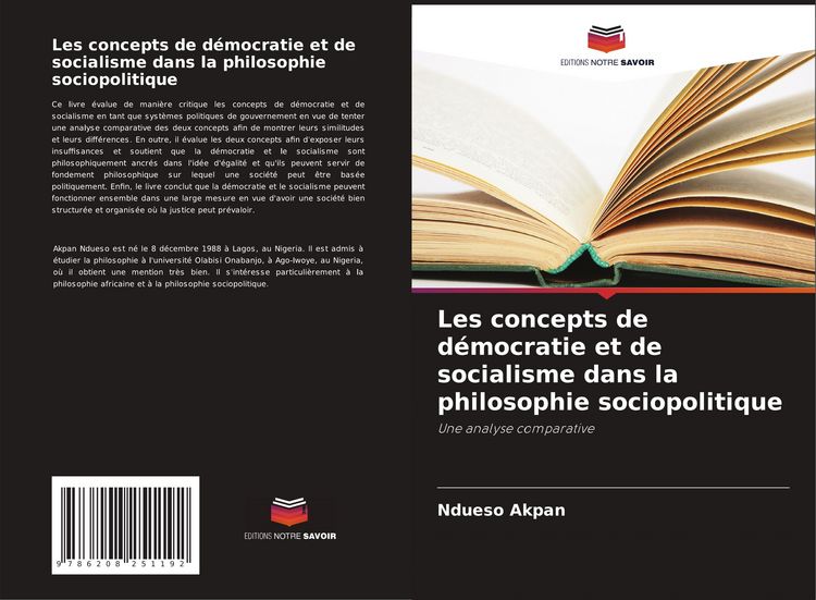 Produktbild: Les concepts de d&eacute;mocratie et de socialisme dans la philosophie sociopolitique