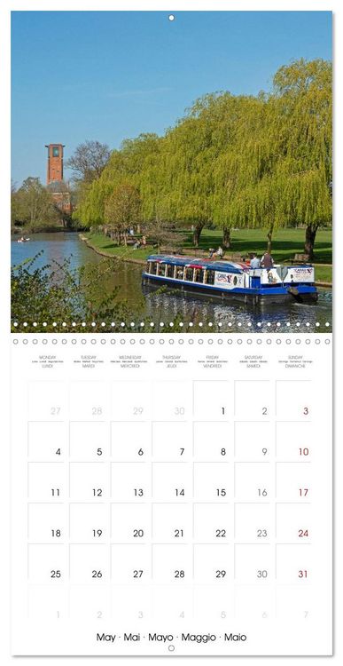 Produktbild: Stratford upon Avon - Shakespeare's Hometown (Wall Calendar 2026 12 &times; 12 Inch) CALVENDO 12 Month Wall Calendar