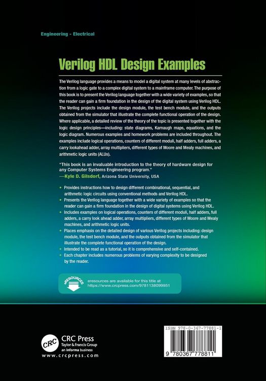 Produktbild: Verilog HDL Design Examples